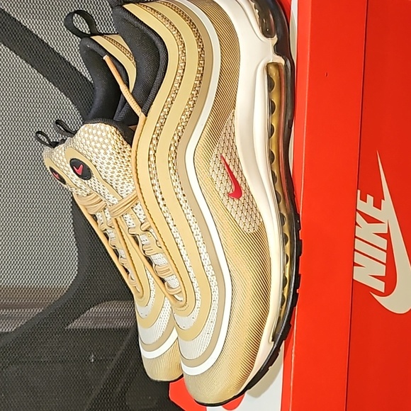Nike 97 Air Max UL 17 Gold Varsity Men 8 US - Picture 4 of 7